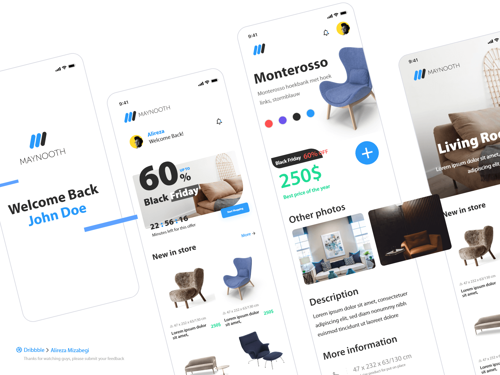 Online Home Furniture Market App