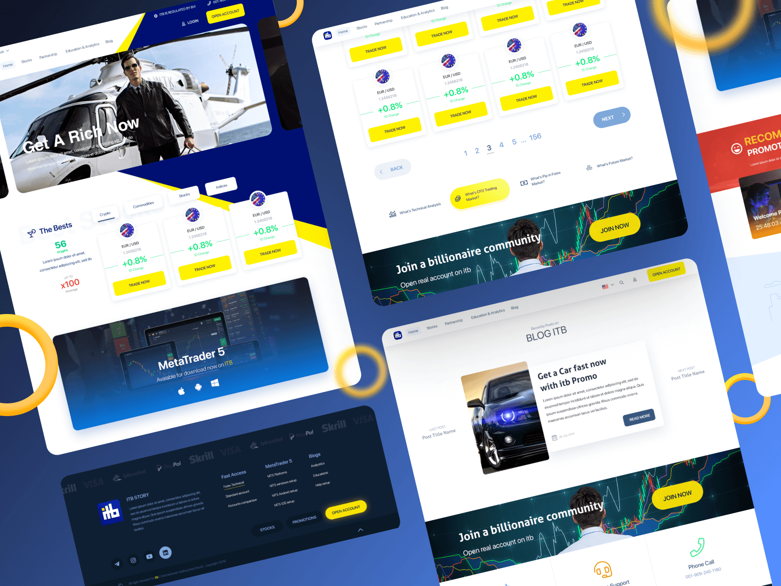 Stock Market Website